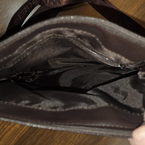 Weixier Men's Brown Crossbody Bag - Picture 7 of 10